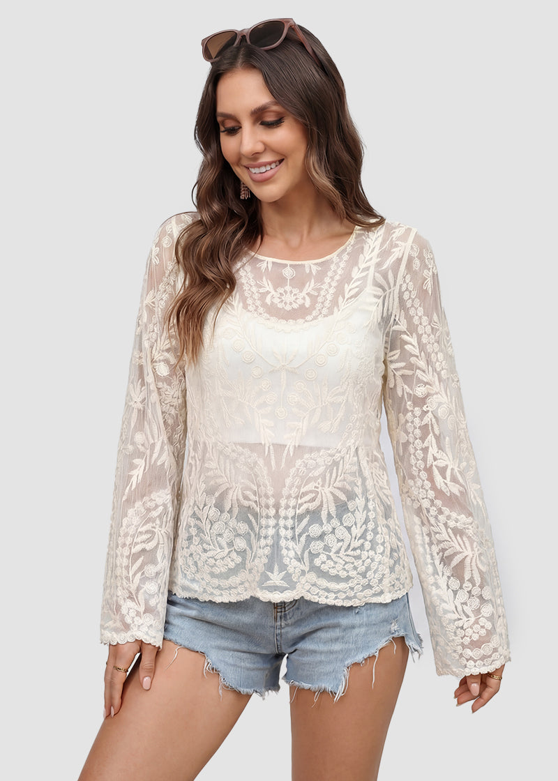 Sheer Summer Shrug Lightweight Beach Cover-Up