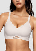 Seamless Soft Comfort Wireless Mesh Bra
