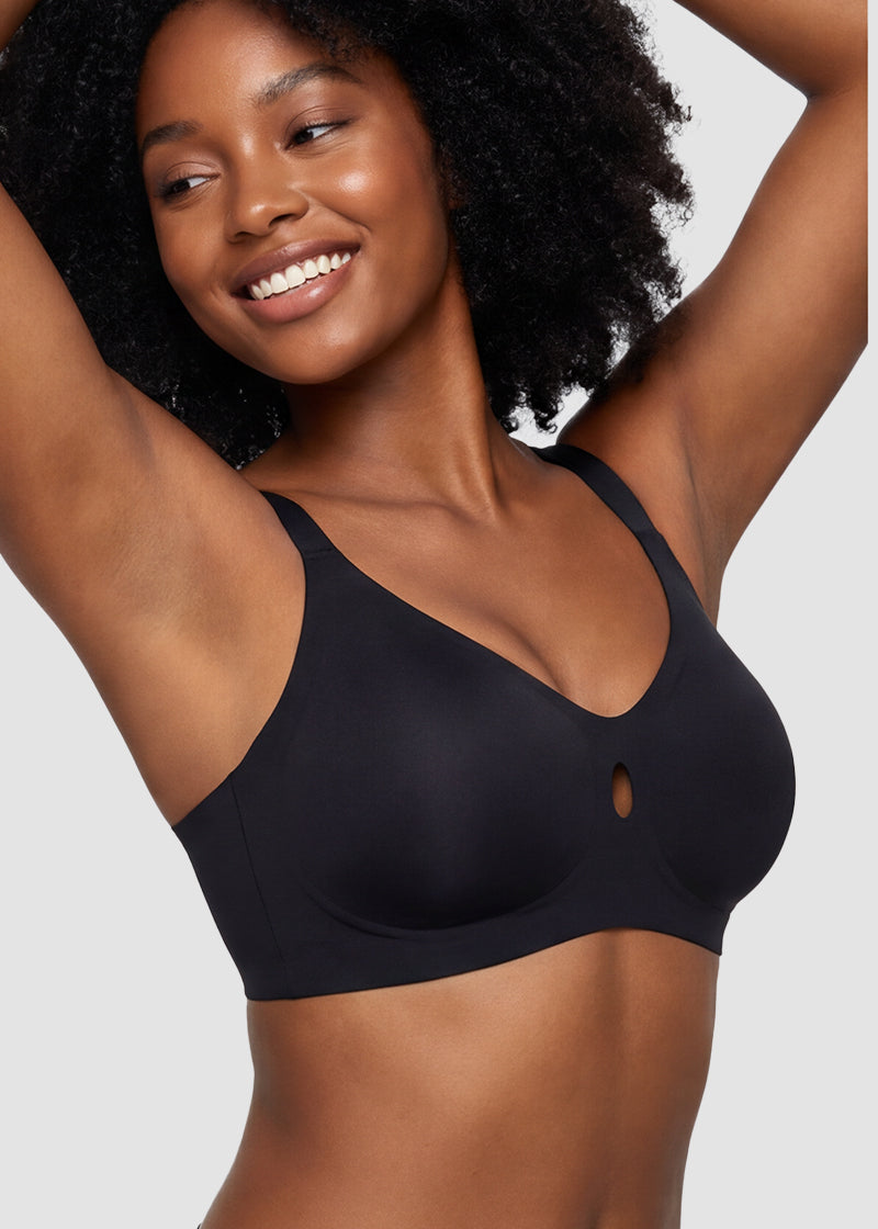 Invisible Jelly Lift Bra with Breathable Water Drop Hollow