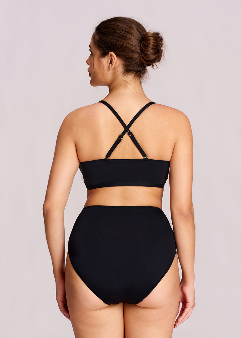 Ruched Tummy Control Bikini Set