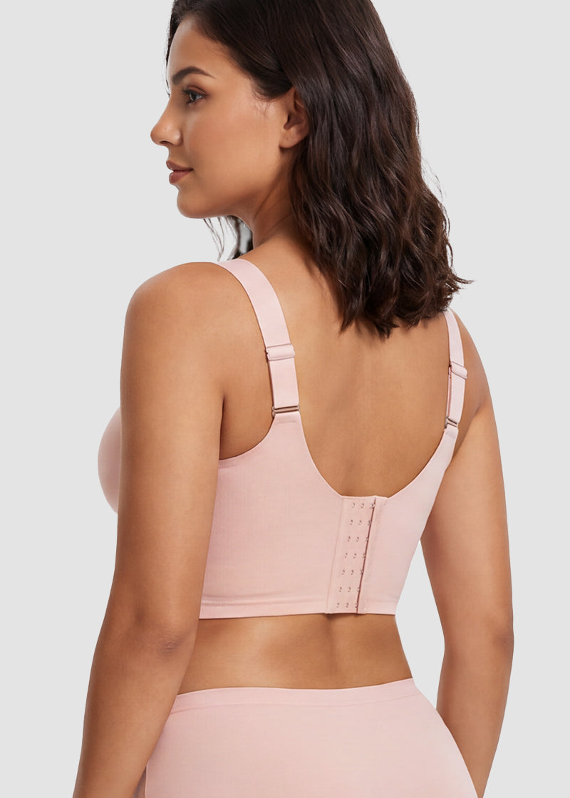 Seamless Wireless Support Bra