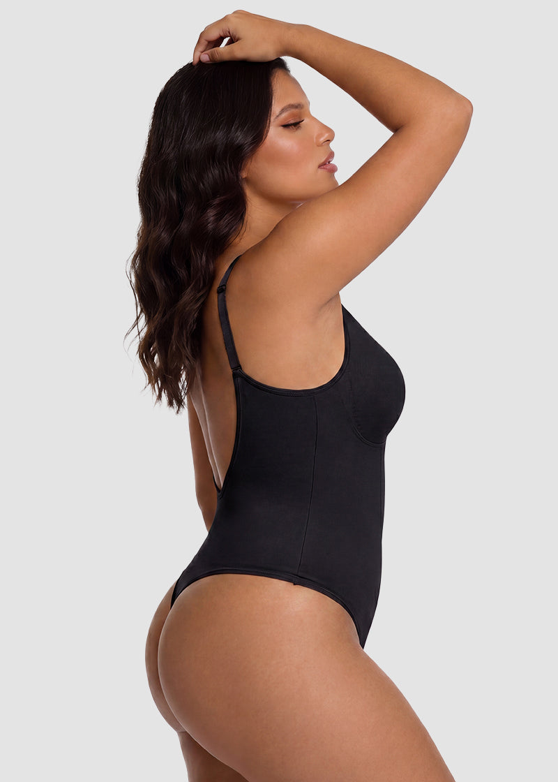 Backless Seamless Tummy Control Bodysuit Shapewear