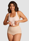 Front Closure Cross-Back Wireless Posture Bra