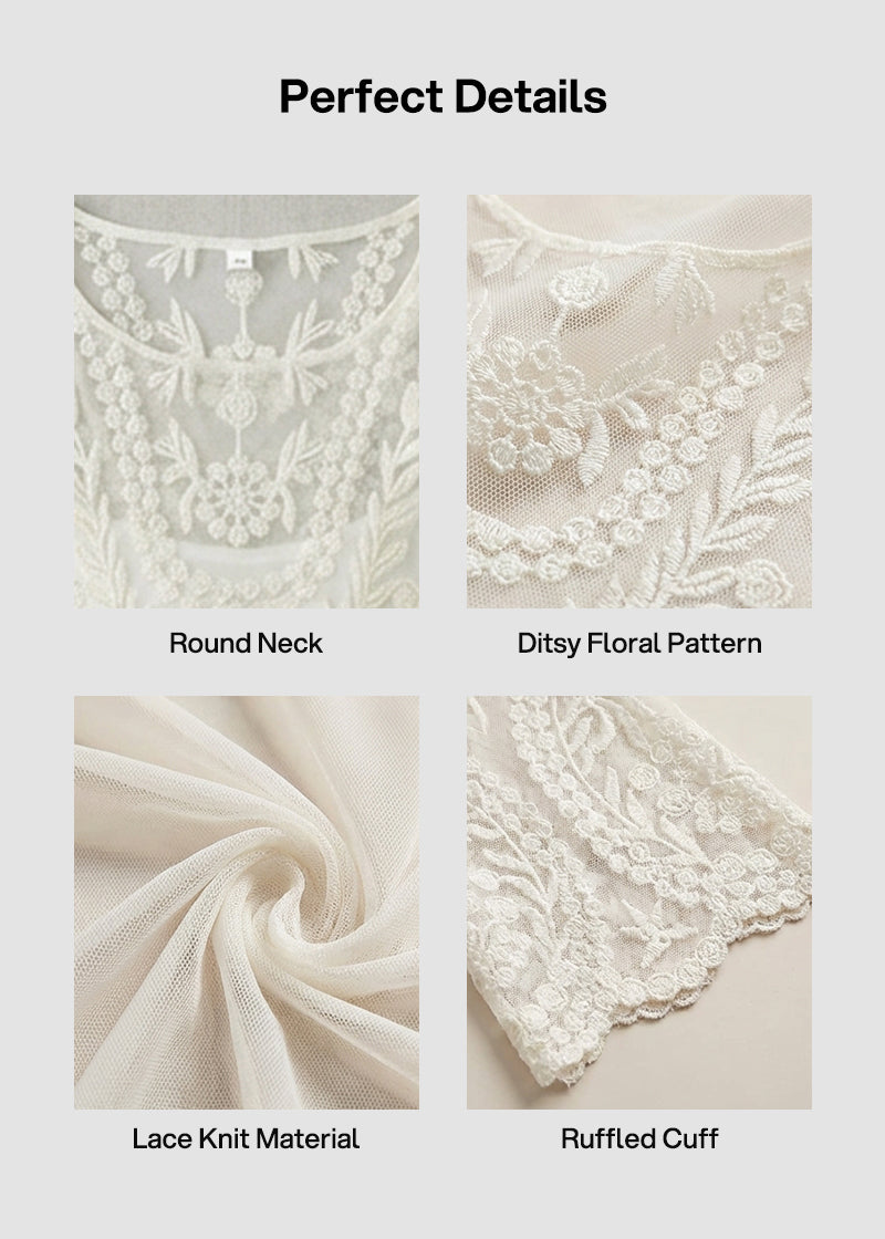 Sheer Summer Shrug Lightweight Beach Cover-Up