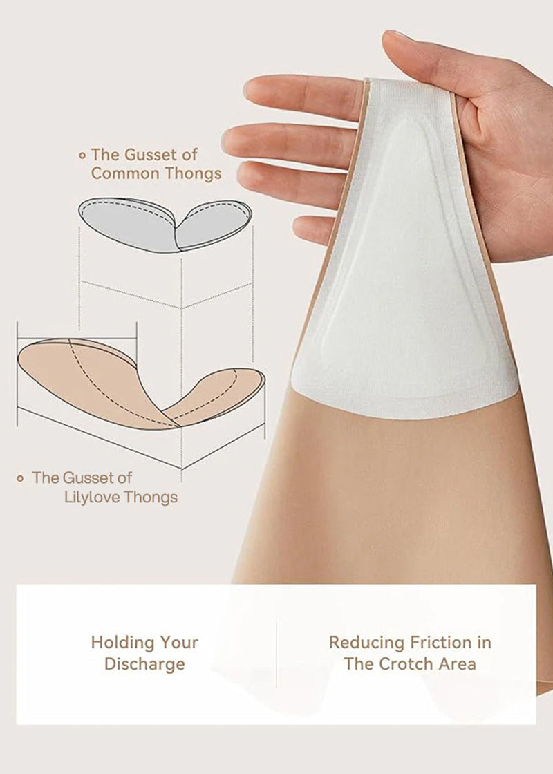 Seamless Camel Toe Cover Thongs (5 PACK)