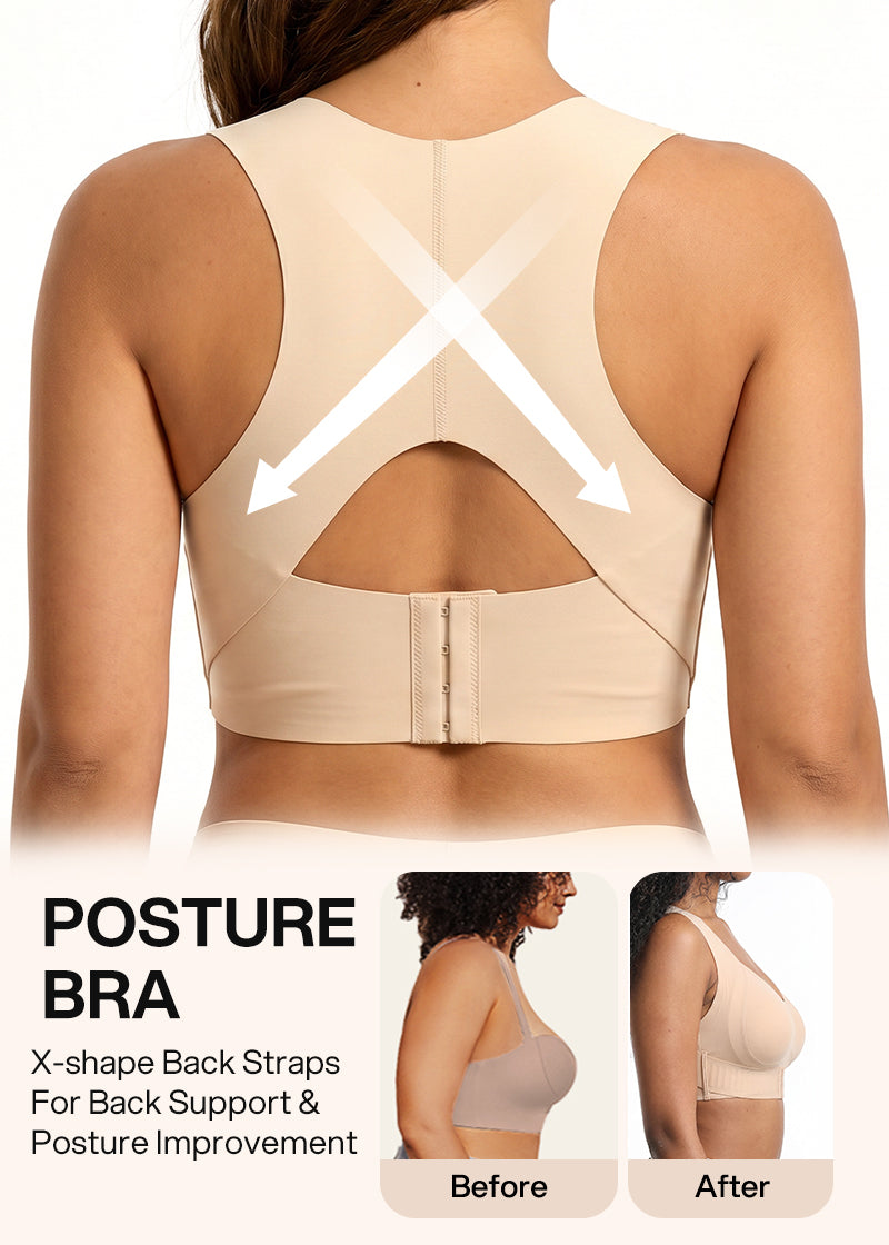 Women's Posture Correction Wireless Sports Bra