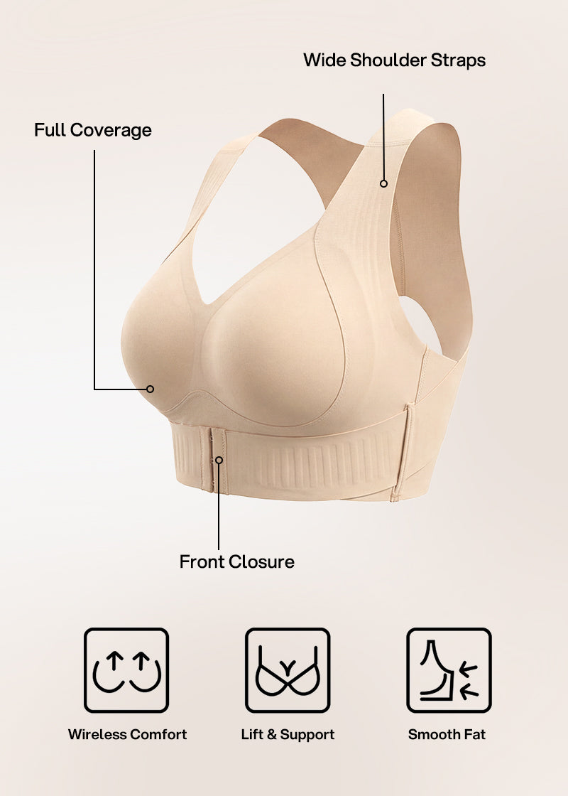 Women's Posture Correction Wireless Sports Bra