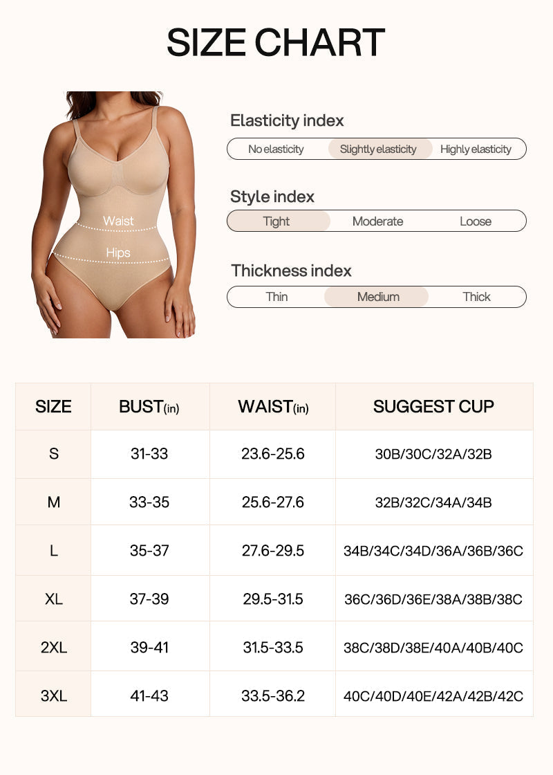 Backless Seamless Tummy Control Bodysuit Shapewear