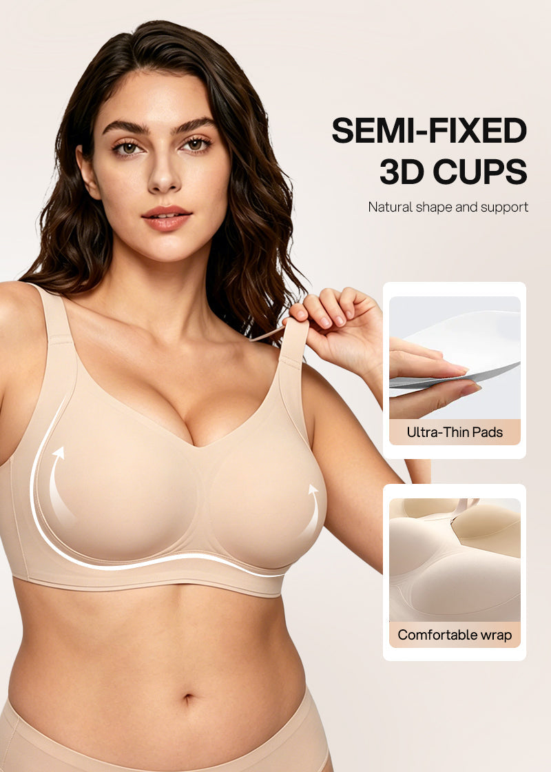 Anti-Gravity™ Wire-Free Bra Built for Fuller Busts