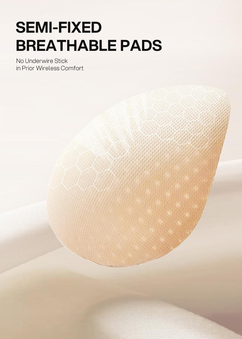 Seamless Wireless Support Bra
