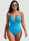 Push Up Tummy Control One Piece Swimsuit