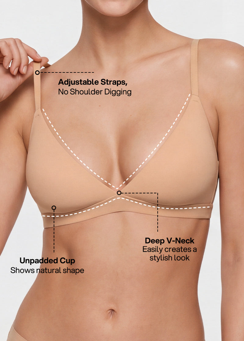 Everyday Soft Fit Wireless Plunge Bra