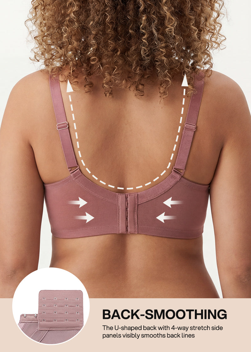 Breathable Lace Underwire Full Coverage Bra