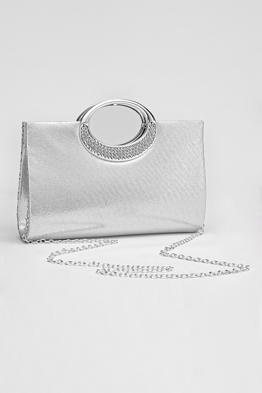 Rhinestoned Sparkling Sequins Party Handbag Chain Shoulder Bag