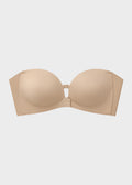 Front Closure No-Slip Supportive Fit Strapless Bra