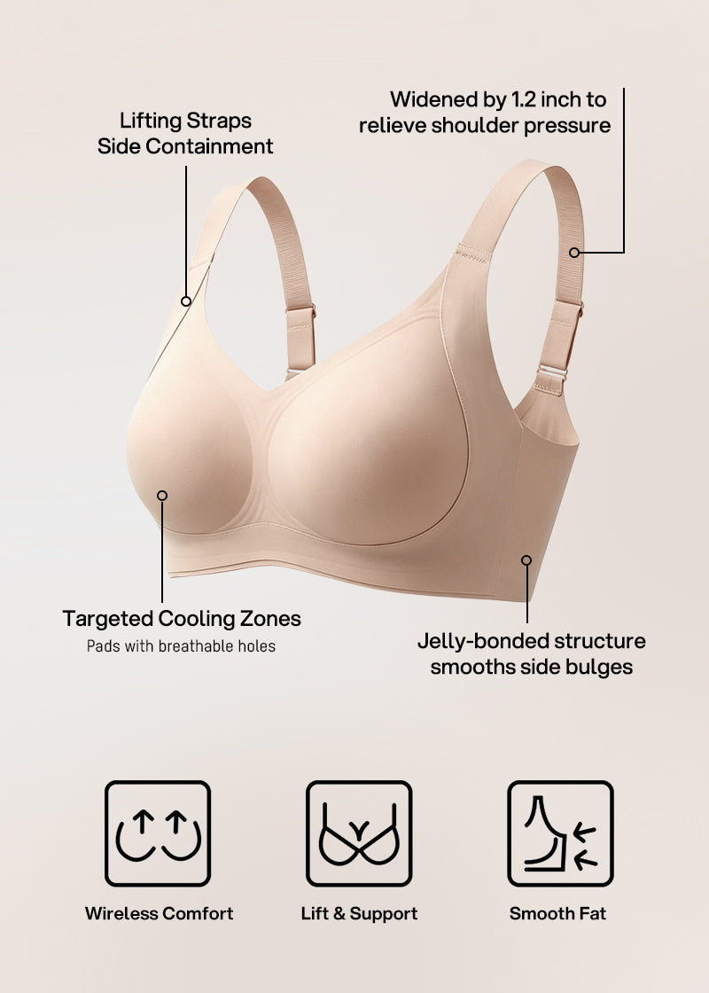 Anti-Gravity™ Wire-Free Bra Built for Fuller Busts