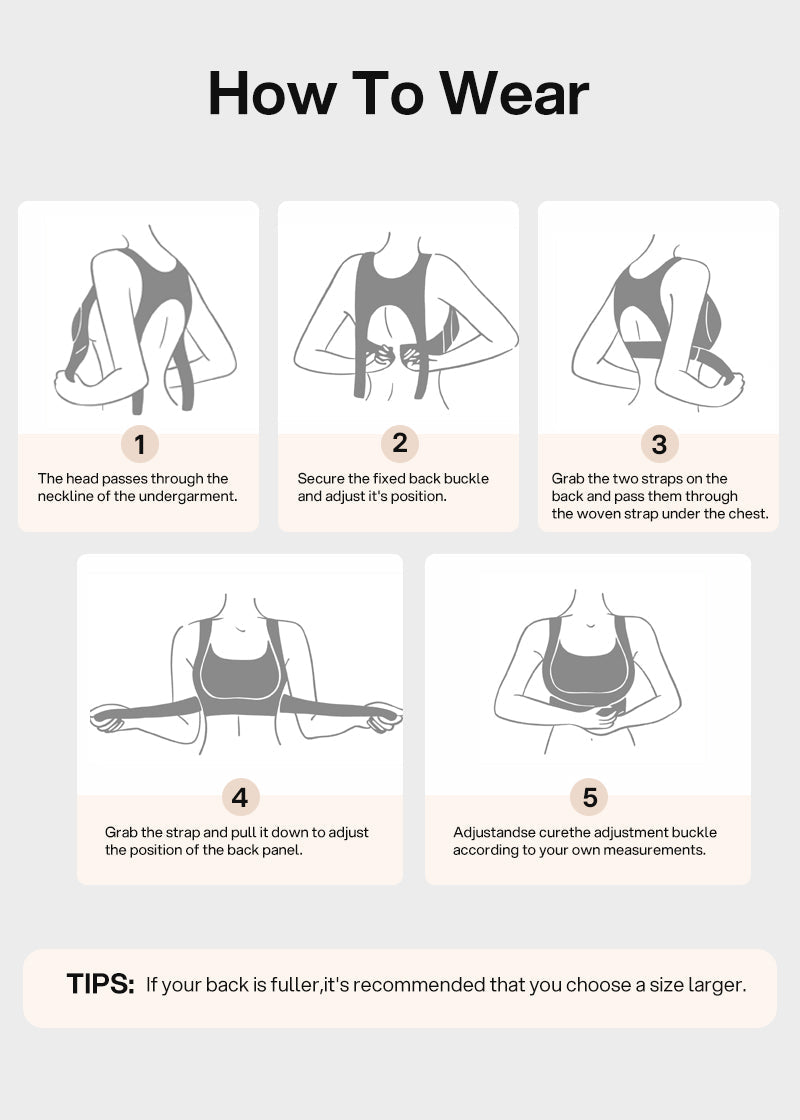 Women's Posture Correction Wireless Sports Bra