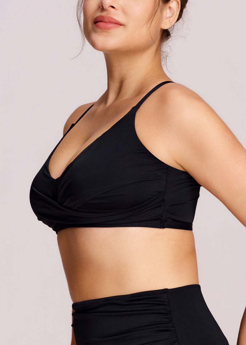 Ruched Tummy Control Bikini Set
