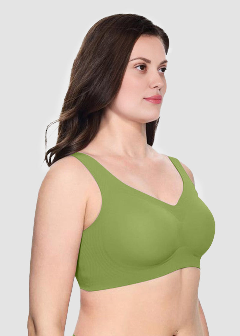 Lifting Wire-Free Antibacterial Jelly Bra