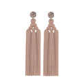 Braided Fringed Earrings