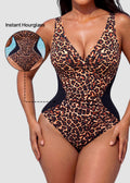 [Run One Size Smaller] Hourglass™ Twist Front Tummy Control One-Piece Swimsuit