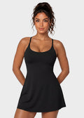 Plush Backless Active Dress – Easy Peezy