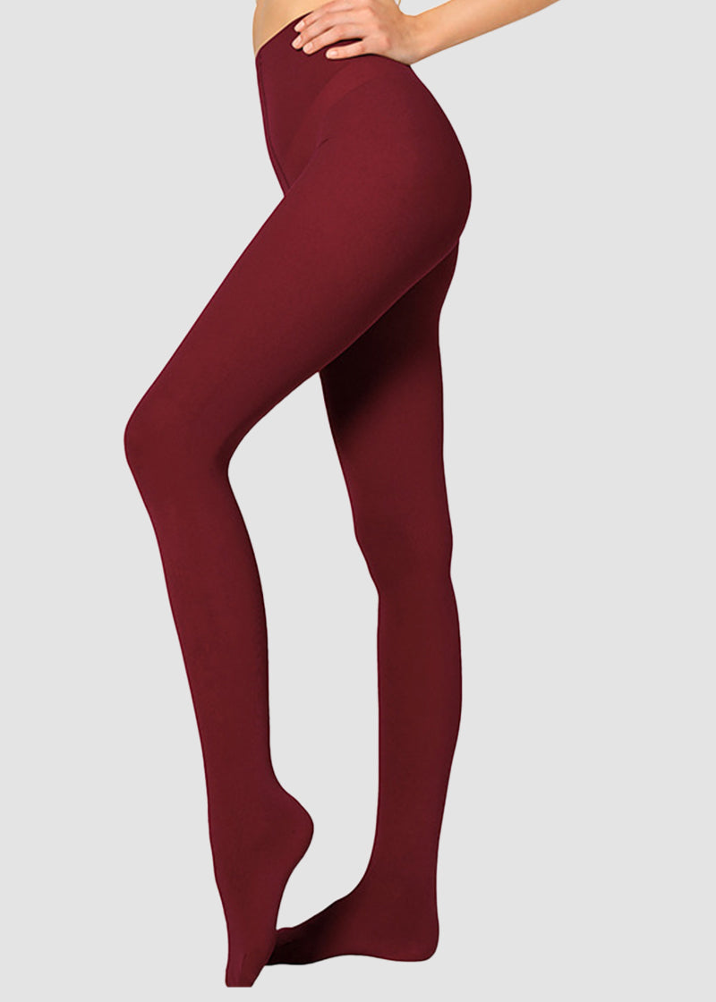 200D Soft Stretchy Velvet Opaque Tights