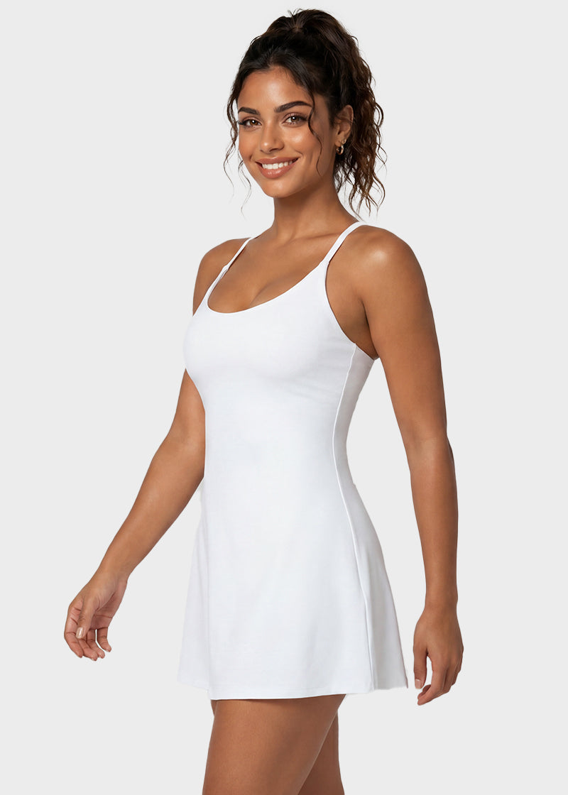 Plush Backless Active Dress – Easy Peezy