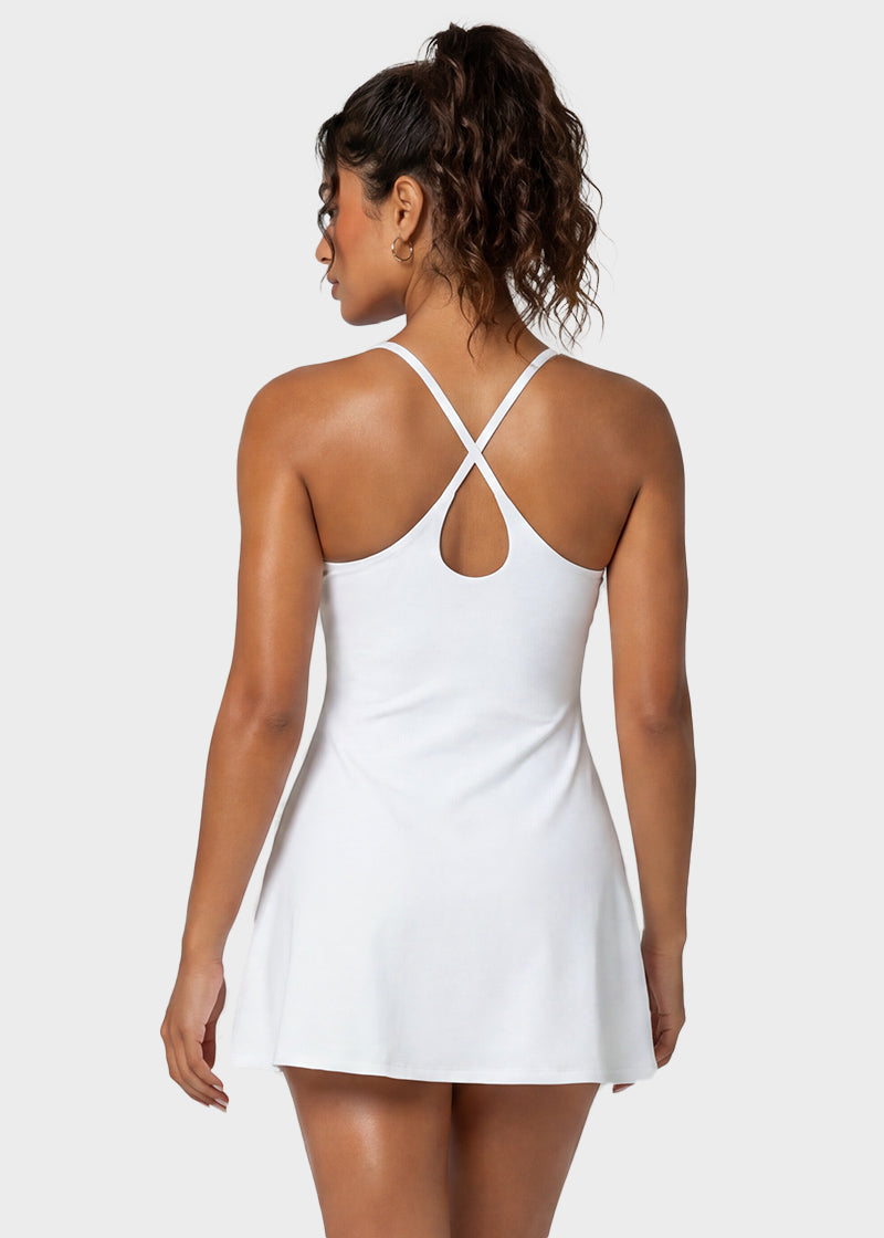 Plush Backless Active Dress – Easy Peezy