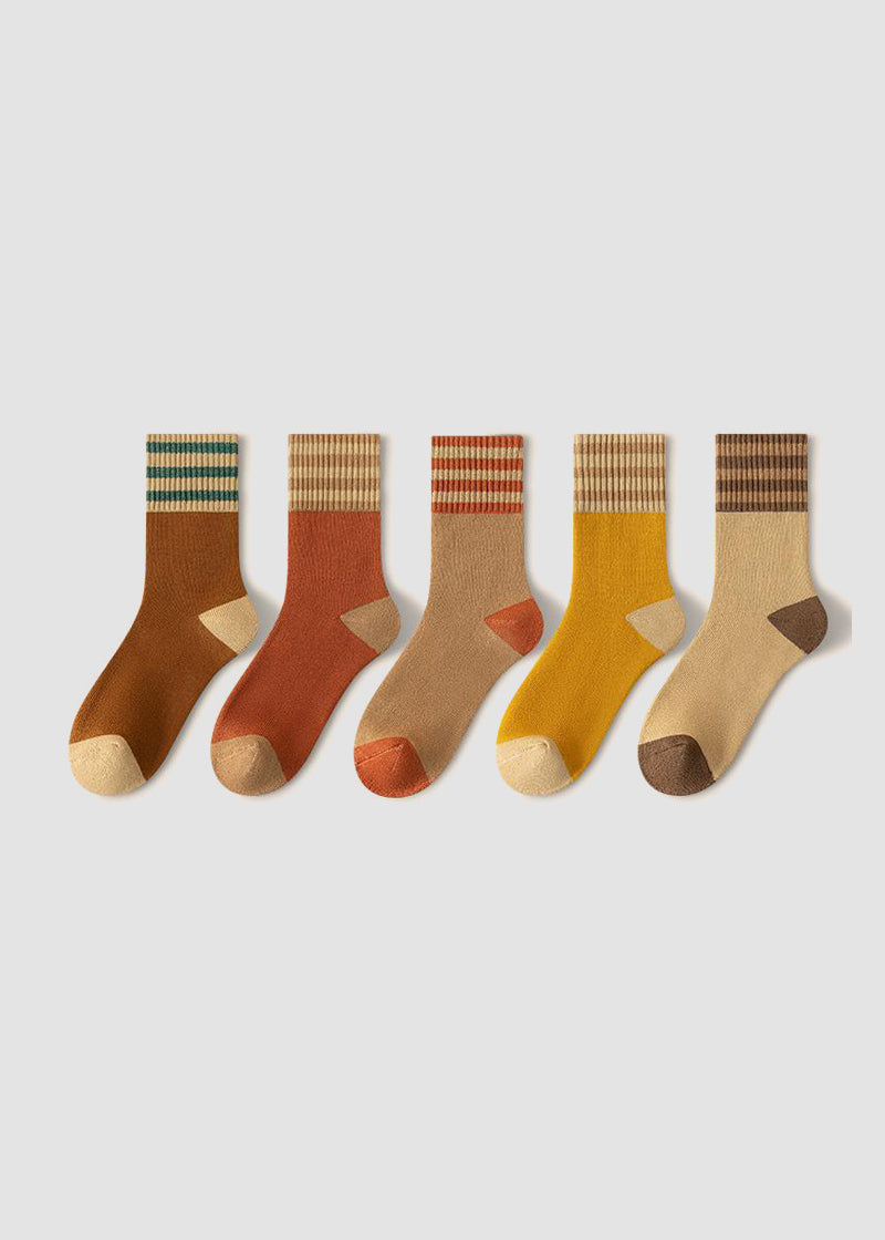 Cozy Plush Loop Lining Crew Socks