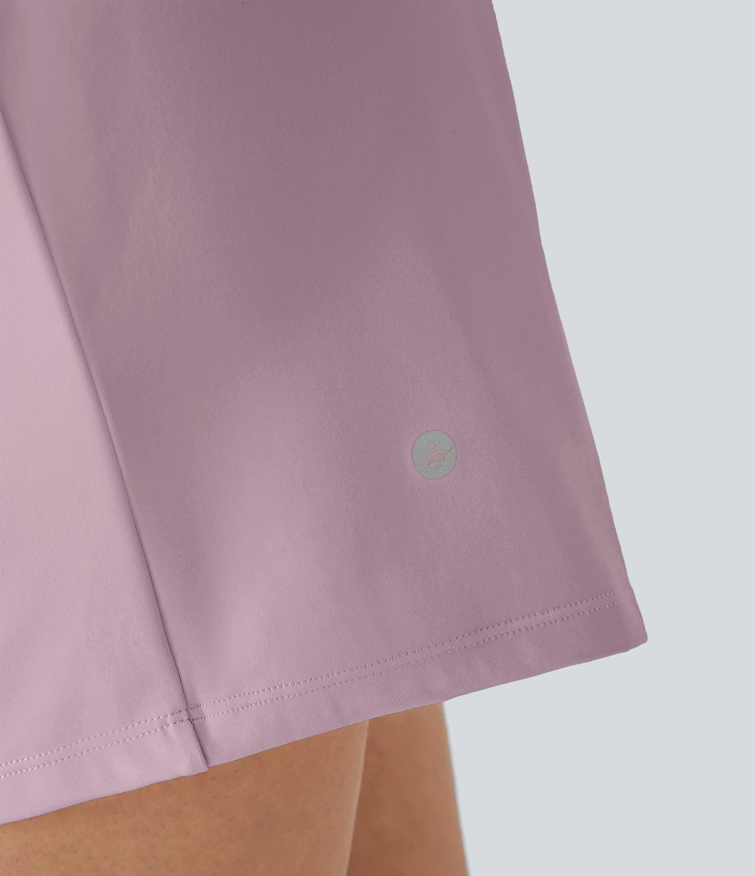 2026🔥UK Super High Waisted Back Pocket & Side Hidden Pocket 2-in-1 Yoga Shorts-Pink Purple