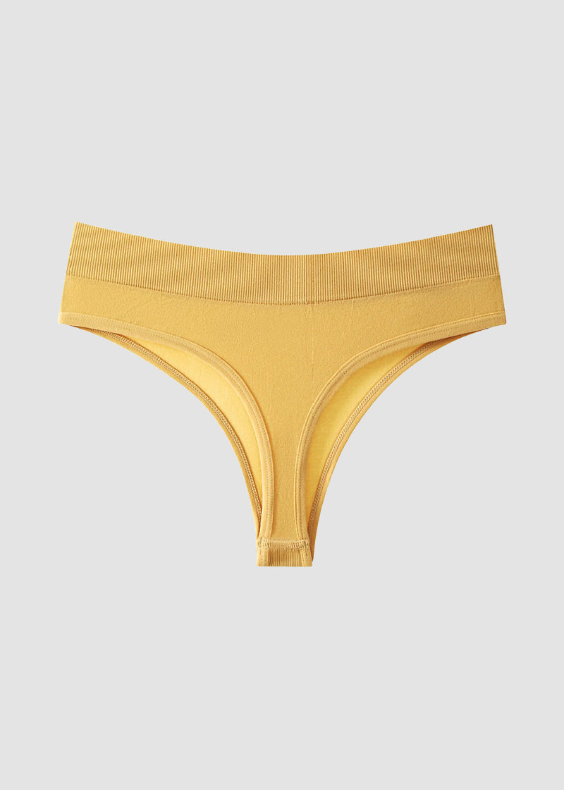 Comfort Seamless Sport Thong Panties (9 Pack)
