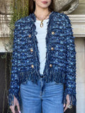 Women's Fashionable Tassel Elegant Cardigan Jacket