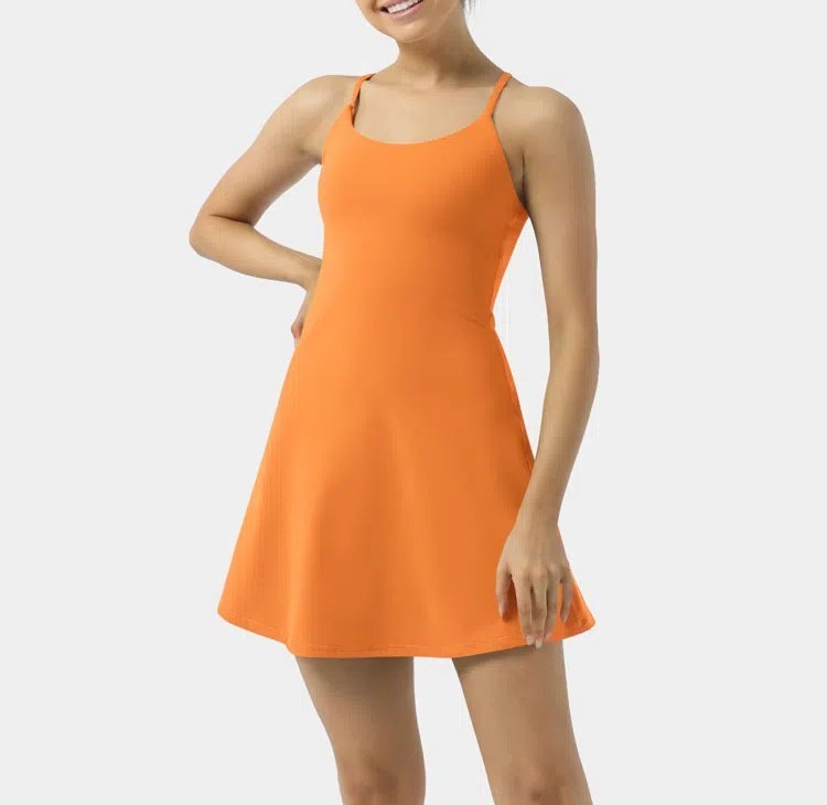 2026 🔥Flash Sale⚡ Softlyzero Plush Backless Active Dress-Easy Peezy