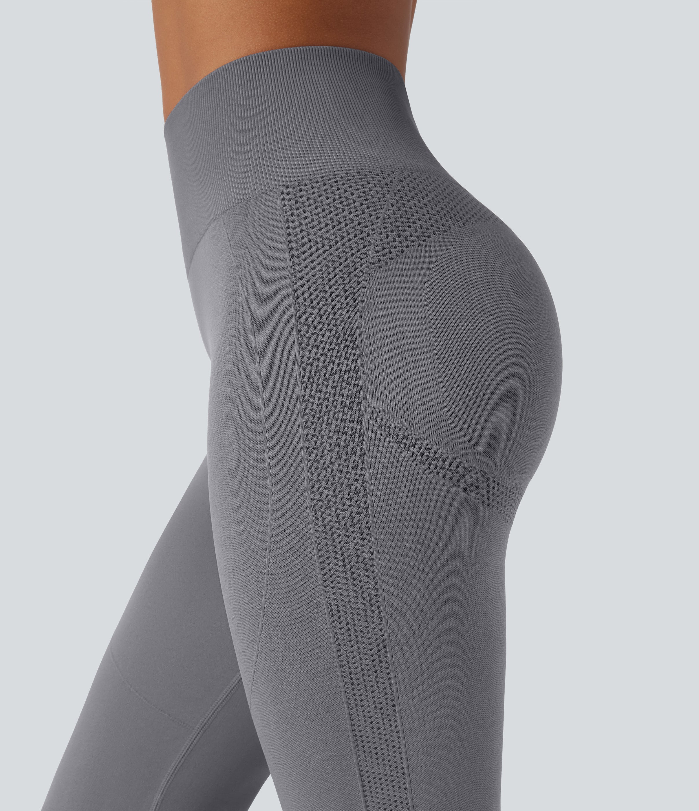 Seamless Flow High Waisted Tummy Control Butt Lifting Flare Yoga Leggings