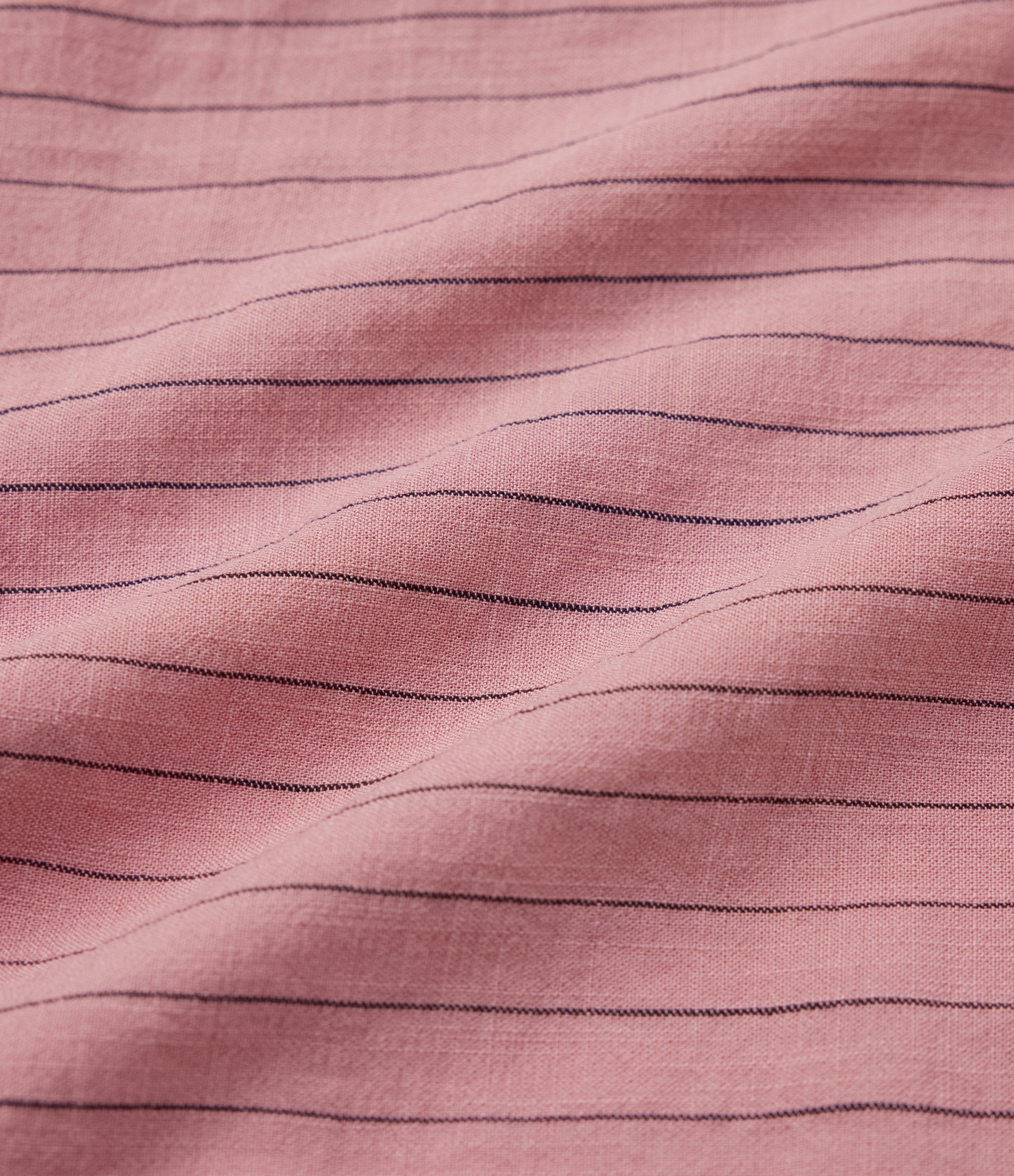 Low Rise Drawstring Wide Leg Stripe Casual Linen-Feel Pants with Pockets
