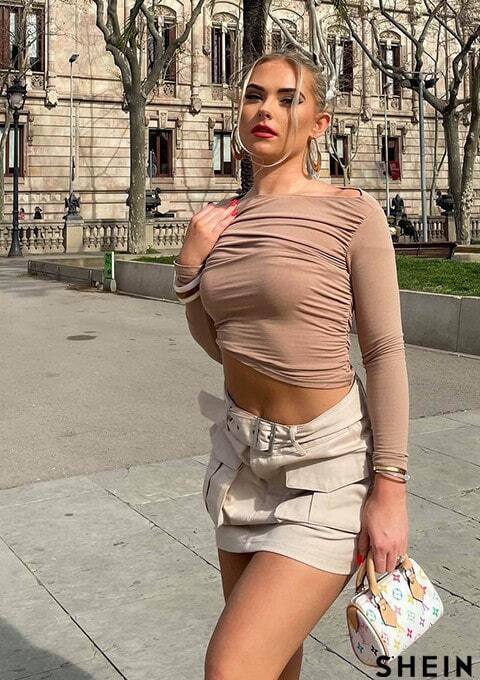 Cargo Skirt for Women 2026 High Waisted Mini Skirts Trendy Y2K Girls Summer Casual Belted Shorts with Pockets