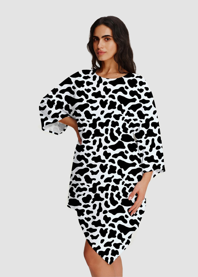 Plus Size Ultra-Soft Oversized Shirt Sleepwear with Pockets
