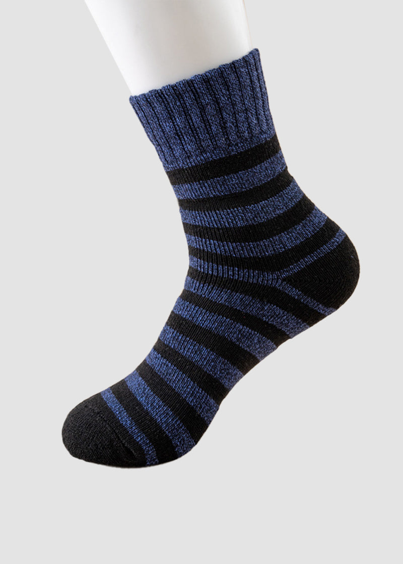 Men's Thermal Terry Loop Socks - 5 Pairs