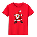 Matching Family Christmas Shirts Dabbing Santa