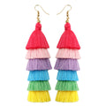 Bohemian Rainbow Earrings