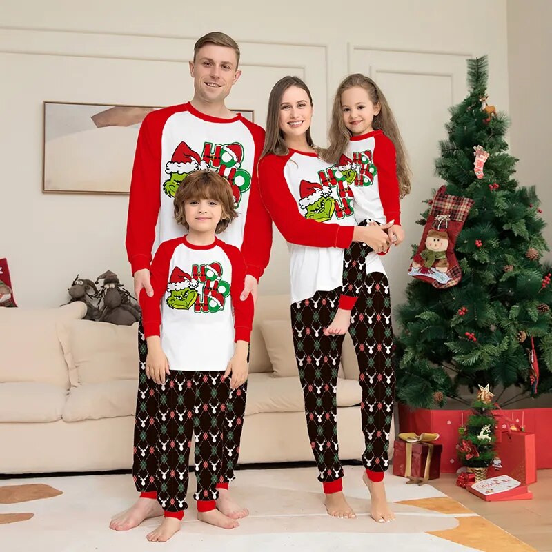 The Grinch Matching Christmas Family Pajamas