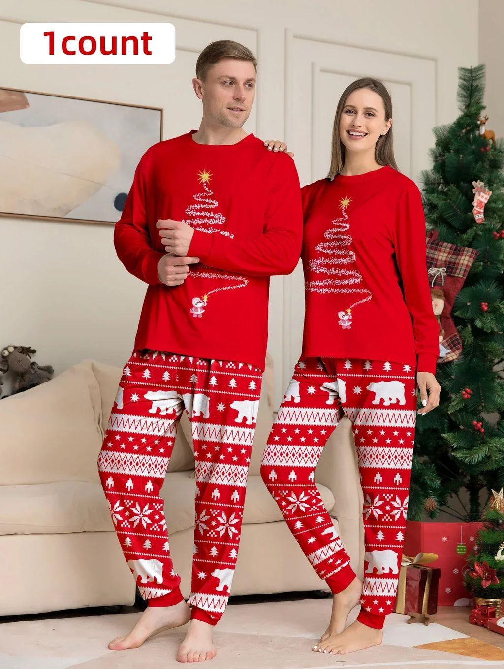 Christmas Vibes Family Pajamas & Outfits