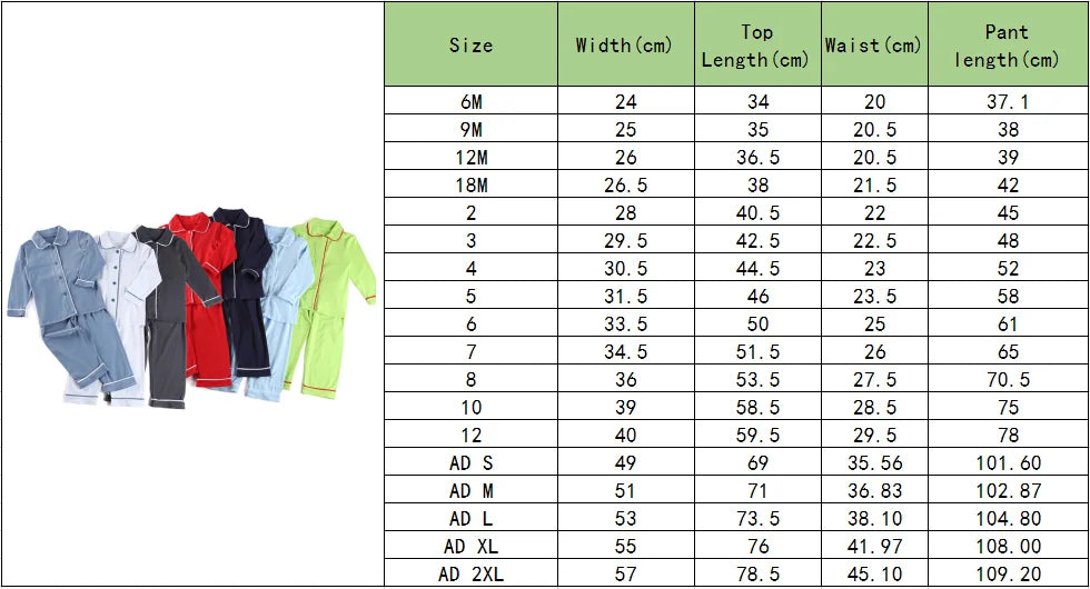 Luxury Velevt Christmas Family Pajamas Sets