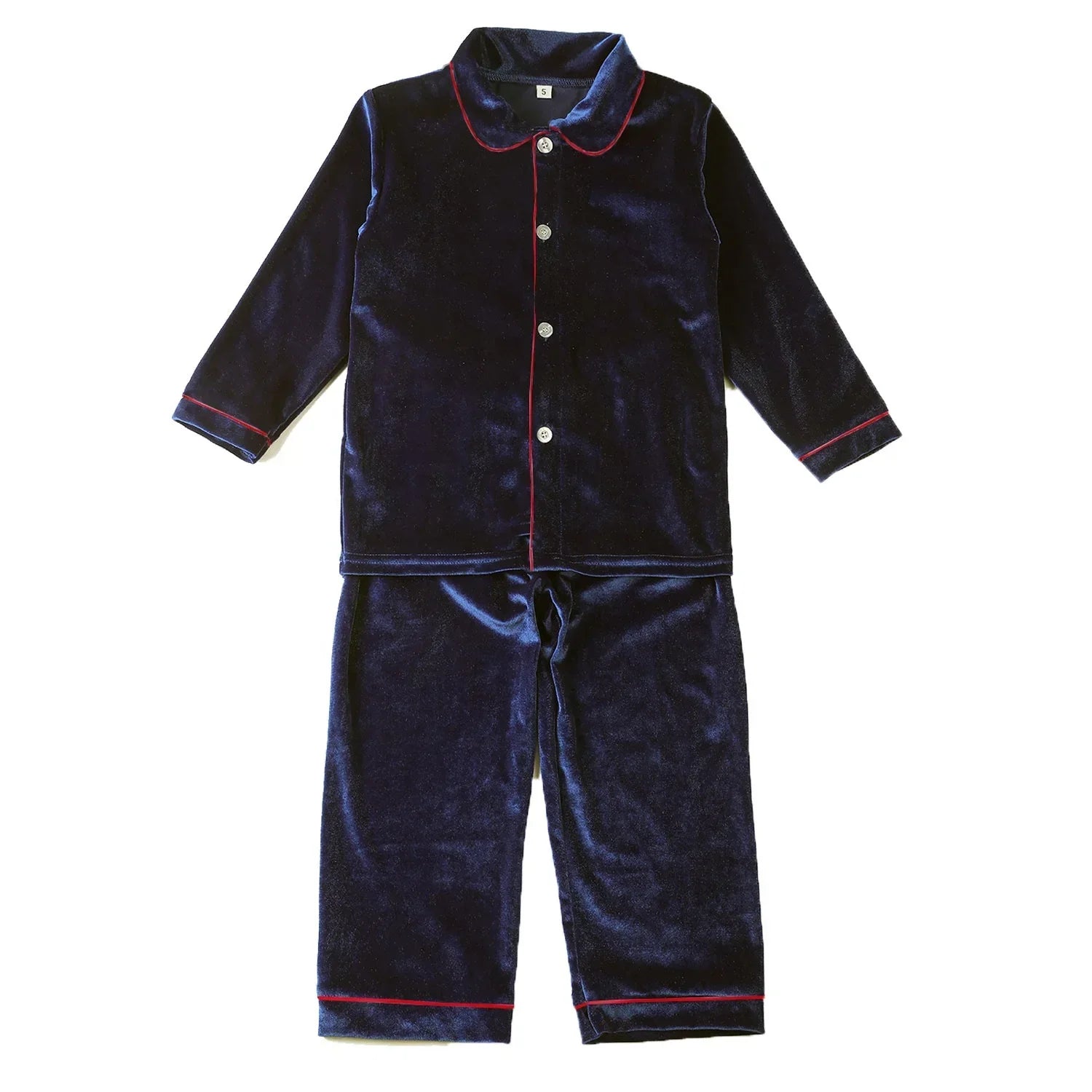 Luxury Velevt Christmas Family Pajamas Sets