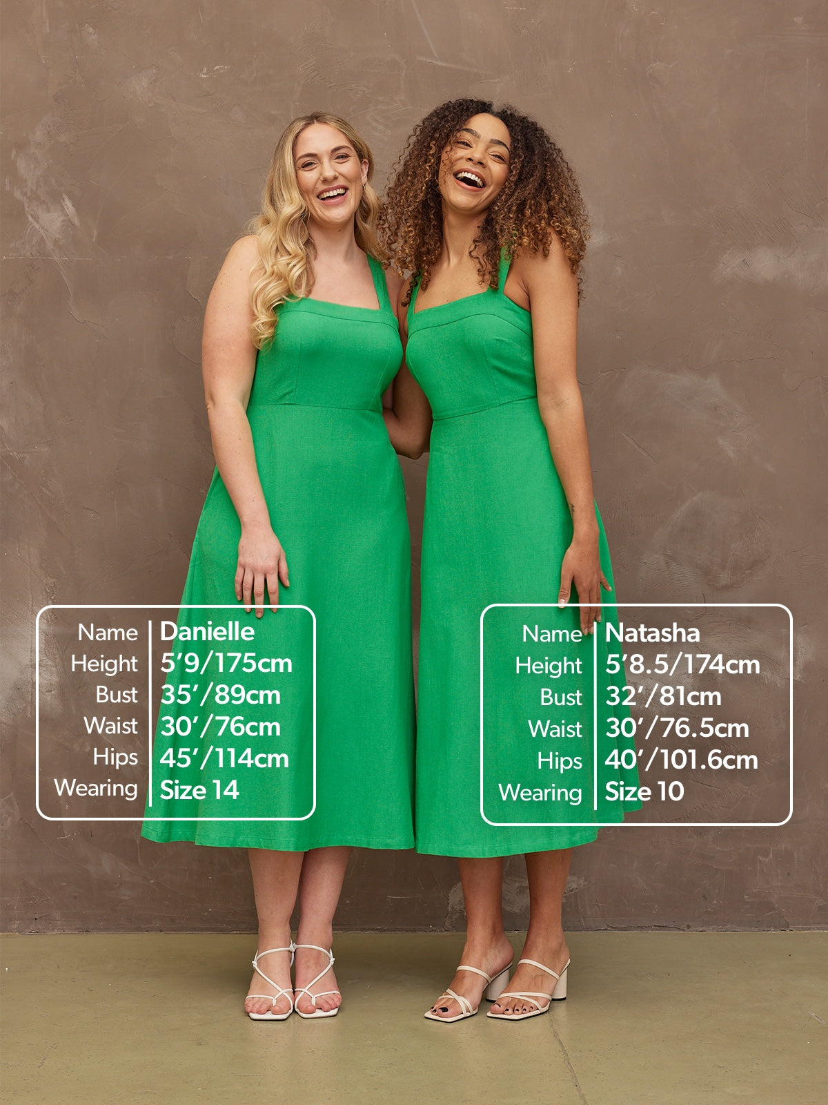 Sara - Strappy Sundress - Green