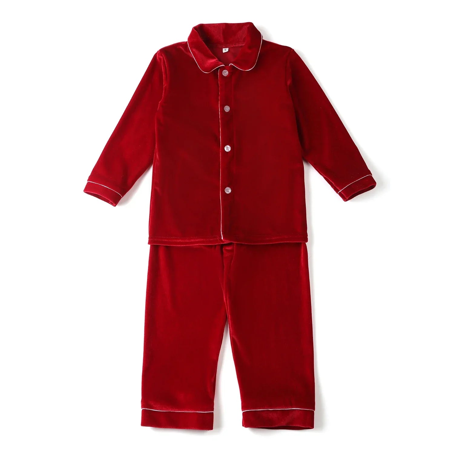 Luxury Velevt Christmas Family Pajamas Sets