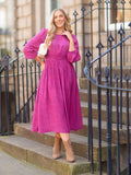 Vera Dress - Pink and Purple