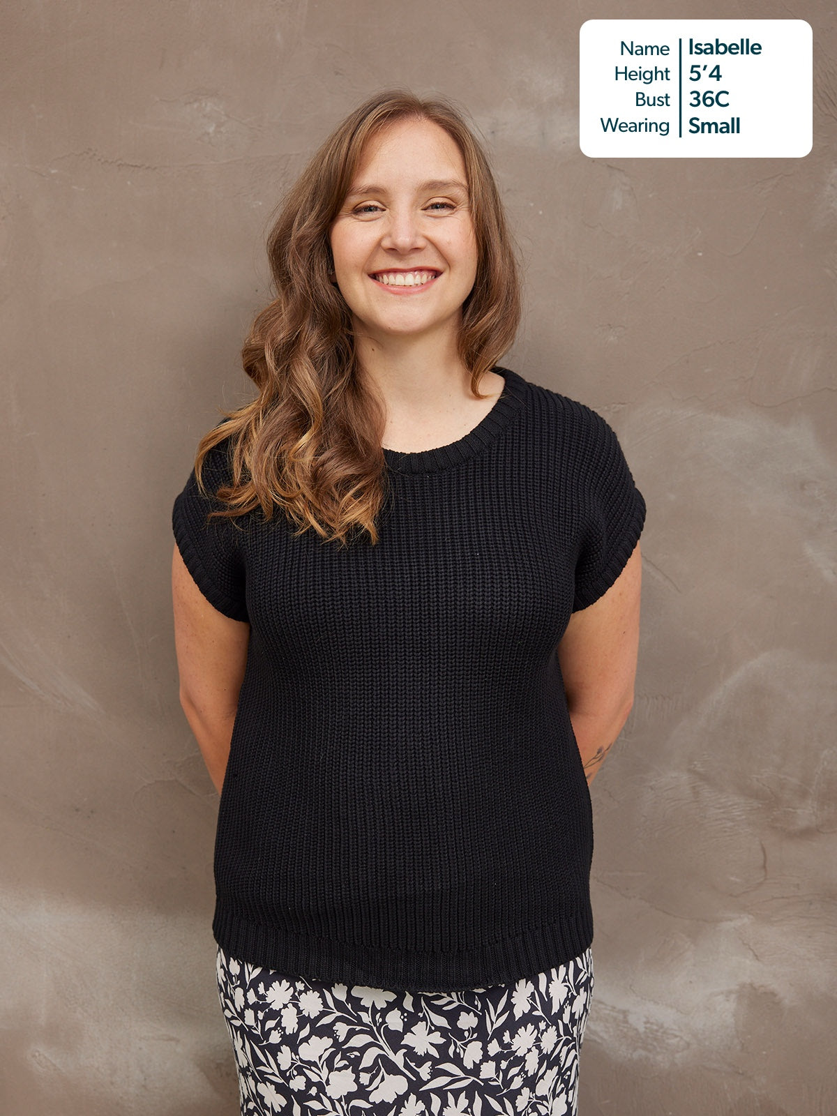 Zoey Tank Knit - Black