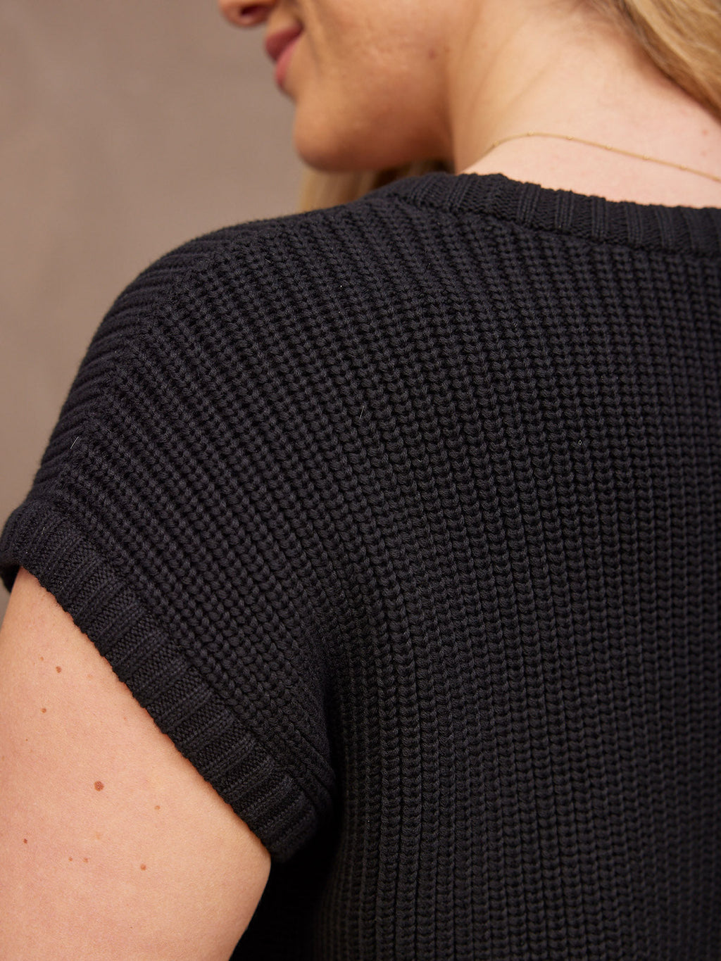Zoey Tank Knit - Black
